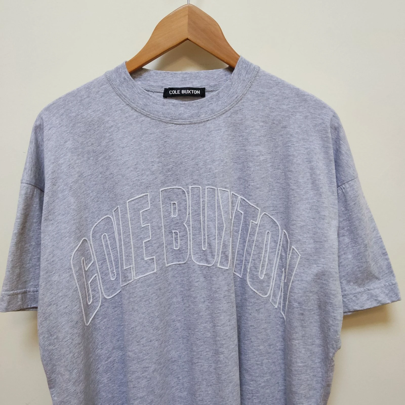 Cole Buxton Grey T-Shirt Size S oversized – photo 3